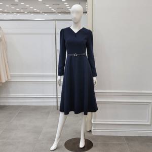 [미니멈]콩버튼 플레어 원피스 (MXDGWO0120DV)_IC