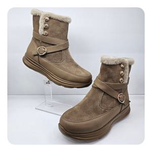 [탠디]미셸by탠디 여성 4cm 통굽 스웨이드 털부츠 X23512-BE_KG