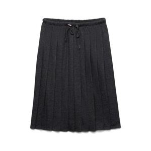 프라다 플리츠 저지 미디 스커트 31145SOOO186R