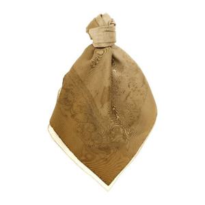 페라가모 팔라초 자카드 실크 스카프 786884 TAUPEIVORY