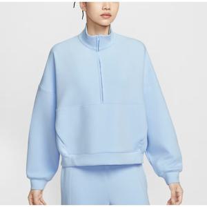 나이키 W 드라이 핏 오버사이즈 하프집 탑 BE2 HQ8189 441