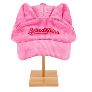 [베베드피노]핑크 코듀로이 캣 이어 캡BP43AH481CH