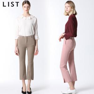 [리스트][리스트] 위니 프론트 슬릿 플레어 팬츠