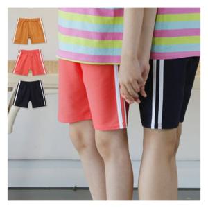 [플레이몰]화이트라인 아동반바지