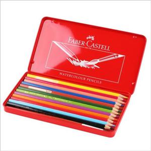 파버카스텔 수채 색연필 틴 12색