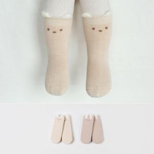 [해피프린스]퍼리 겨울 아기 양말