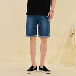 남성 인밴딩 5부 데님팬츠-DCRK2611E0N