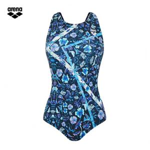 아레나 여성 다프네 A4FL1LS01 BLK (주머니백 증정) 일반 U백 원피스 실내수영복