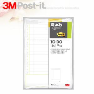3M포스트잇 스터디메이트 투두리스트 660 102x149mm 1패드45매/쓰리엠포스트잇/포스트잍