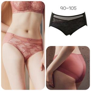 [비너스]오르화 허리선이 높은 미디기장 노라인 햄팬티 OPT3217H