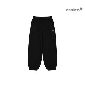 [에꼴리에]여자 겨울이월 데일리 원턱 와이드 조거바지(23RT252)