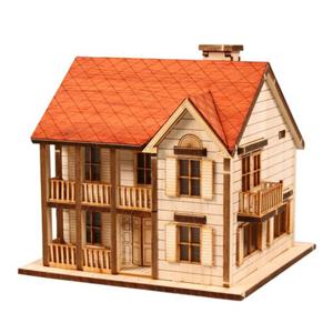DIY 나무 모형 조립 키트 HO 웨스턴 하우스1 YM621
