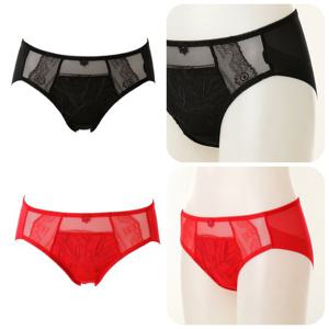 [비너스]오르화 입체적인 쉬폰레이스와 리버레이스가 감각적인 노라인 햄팬티 OPT7863H