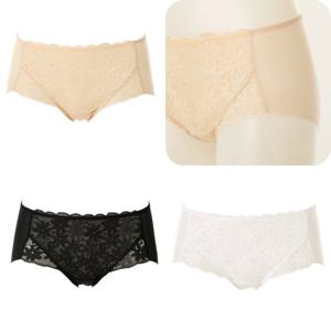 [비너스]여성스러운 자카드레이스 노라인 햄팬티 VLGC843T