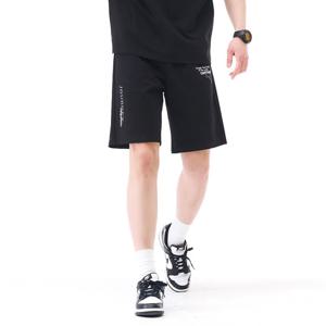 남성 전판 레터링 5부 팬츠-ECRK2513E03