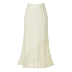 FOCUS  언발 시스루 머메이드 스커트 PBVFF5M3SK8131