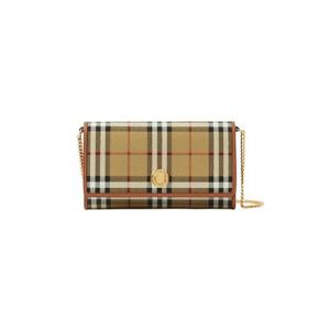 버버리 체크 지갑 체인 스트랩 아카이브 8070413