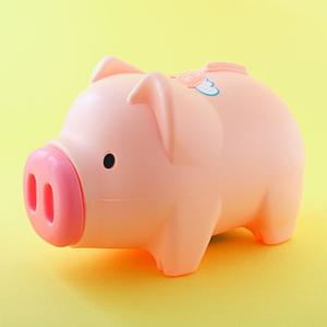 핑크 돼지저금통(특대) 스마트 복돼지저금통