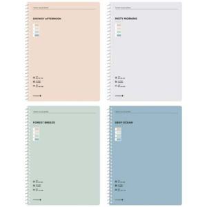 모닝글로리 3000 테마칼라 원링노트 16절 좌철스프링