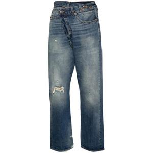 25 FW R13 크로스오버 디스트레스드 스키니 진 R13W2048D216C TP438956736