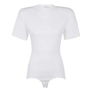 마그다뷰트림 바디수트 티셔츠 169425 CREAM