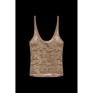 디젤 로고 플라크 레이스 탑 A182990DRAK 77N TP943403858