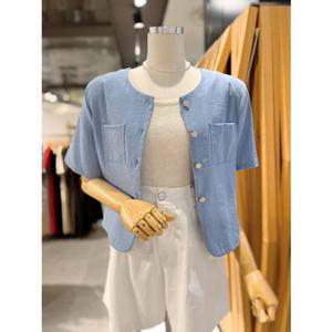 ab.fz 클린 라운드 여름 반팔 자켓 (ABXZ3ZJ02H) US