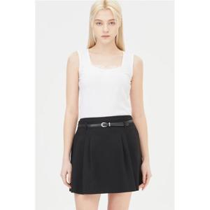 [시슬리]SATS11411  코르카 레이스 슬리브리스 티셔츠