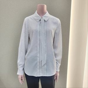 [꼼빠니아]프린팅 타이 블라우스 CAEW9-WRC020_IC