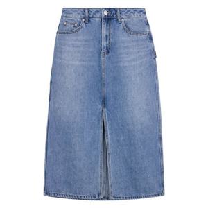 [클라이드앤]여성 롱 데님 스커트 FPBSK742_JK