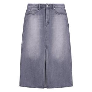[클라이드앤]여성 롱 데님 스커트 FPBSK741_JK