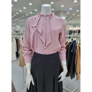 [더아이잗]프릴넥 러플 블라우스 IN9BL733720_DJ