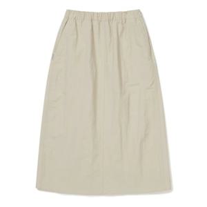 스노우피크 캠플 플레어 롱스커트 BB S24SWCSK11 BG BK FG