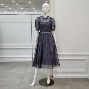 [미니멈]시스루 셔링 플레어 원피스 (MYBAWO5150P1E)_IC