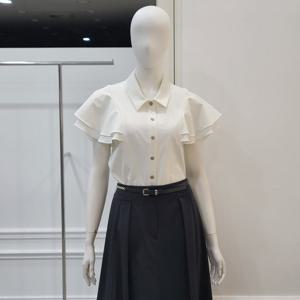 [미니멈]소매 프릴 블라우스 (MYBAWB3270WH)_IC