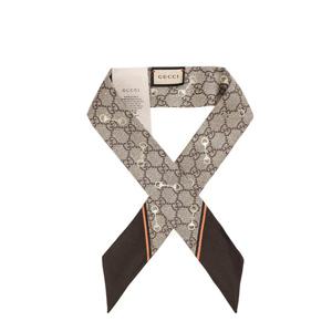 [구찌] 25FW (663719 3G001 2276) 여성 GG 홀스빗 스카프