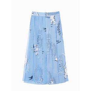 타미힐피거 크레스트 미니 랩 치마 BB T22E6CSC910WT1 C1Z