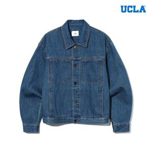 [유씨엘에이]공용 레트로 프레피 데님 트러커 자켓 (UB9DJ03_05)