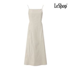 르샵  백 트임 민소매 롱 원피스 (BP9OP016A)