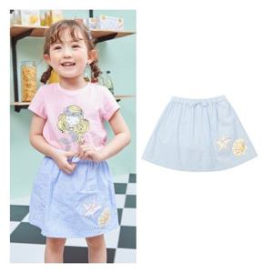 [게스키즈]핀 ST 바다나염 스커트 (G35DAS020-T)