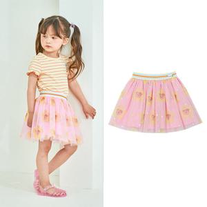 [게스키즈]플라워베어 샤 스커트 (G43DAS010-T)