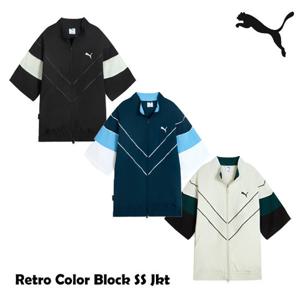 [푸마]푸마 아노락 반팔 레트로 자켓 Color Block SS JKT 637276