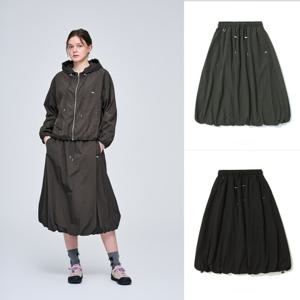 [인터크루]여성) 볼륨 A라인 롱스커트 ITZ3SL52A