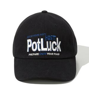 코드그라피 POTLUCK 볼캡 BB CBCFUAC024 BK CR
