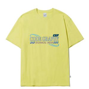 코드그라피 레이싱 티셔츠 BB CBCU3TS034 LM WH