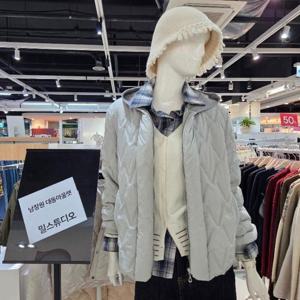 밀스튜디오 DP02 후드압축솜패딩점퍼 LRBPDR101