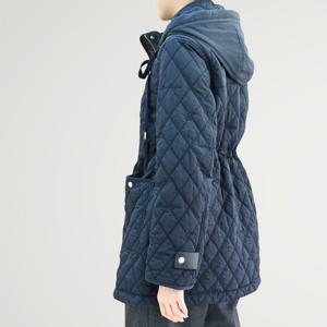 [비꼴리끄(여성)]퀼팅 후디 스트림 자켓 B254PJ2030