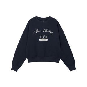 캉골긴팔티 CQK KRFW-RT17950NV 우먼스 러닝 라이팅 스웨트셔츠 1795 네이비