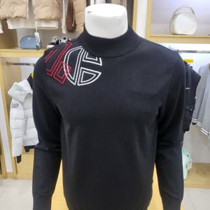 [루이까스텔]남성 LC로고 인타샤 반폴라 니트 7MESW929B