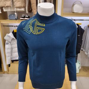 [루이까스텔]남성 LC로고 인타샤 반폴라 니트 7MESW929X